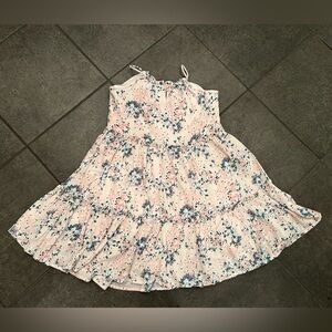 Girl’s Tucker +Tate Pink Floral Dress in Size 6